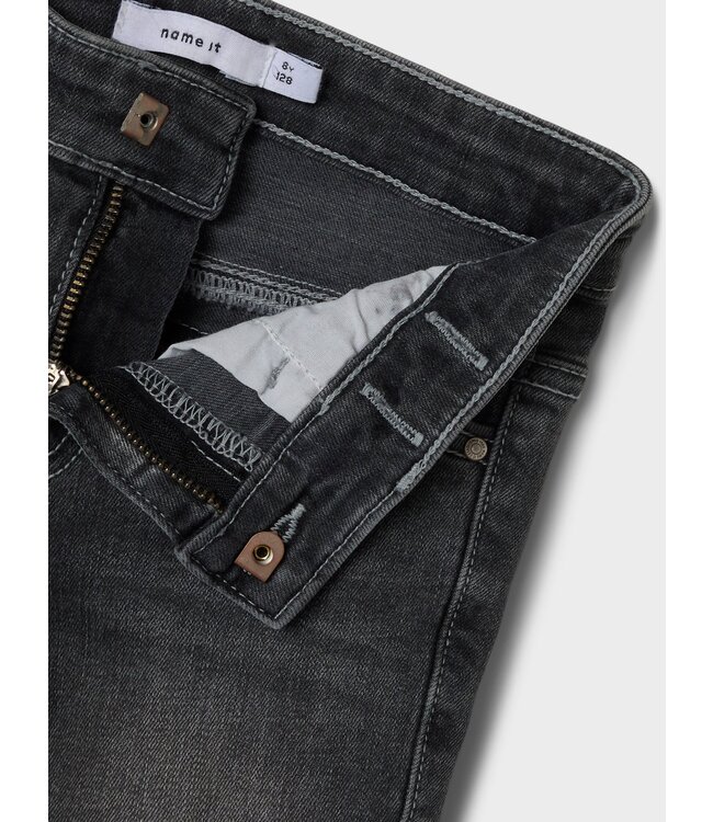 Name it winter jeans broek meisjes - grijs - NkfPolly - bootcut fit