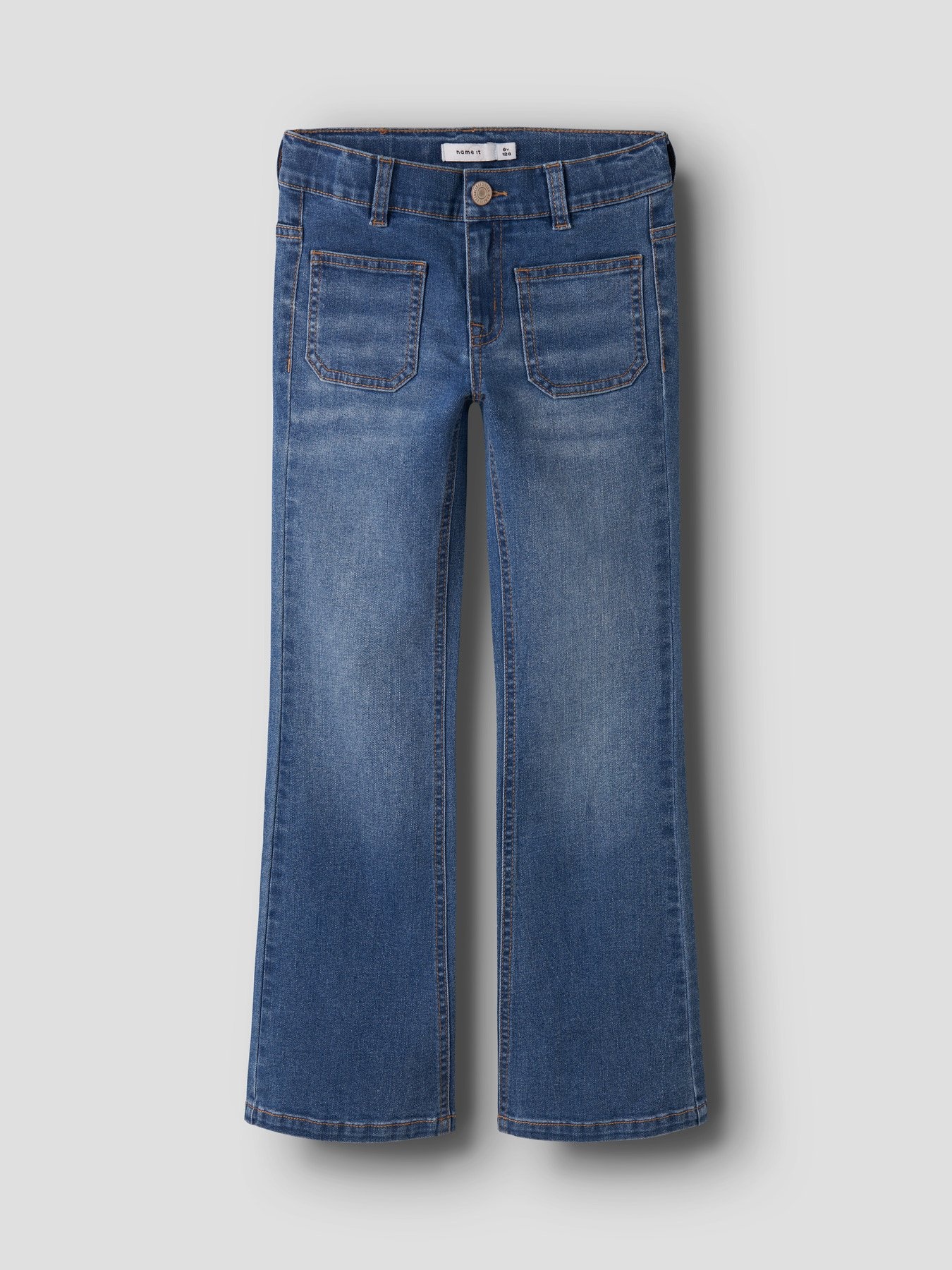 Name it winter jeans broek meisjes - blauw - NkfPolly - skinny fit afbeelding