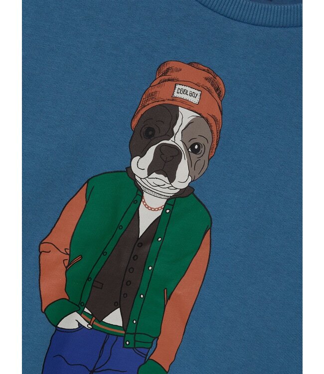 Name it winter sweater jongens - blauw - NkmPsalko