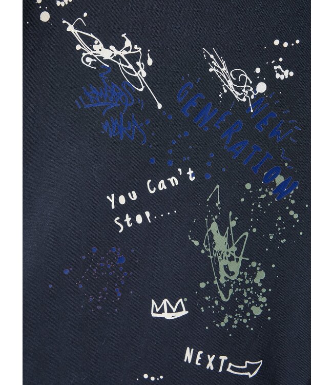 Name it winter sweater jongens - blauw - NkmPbambo