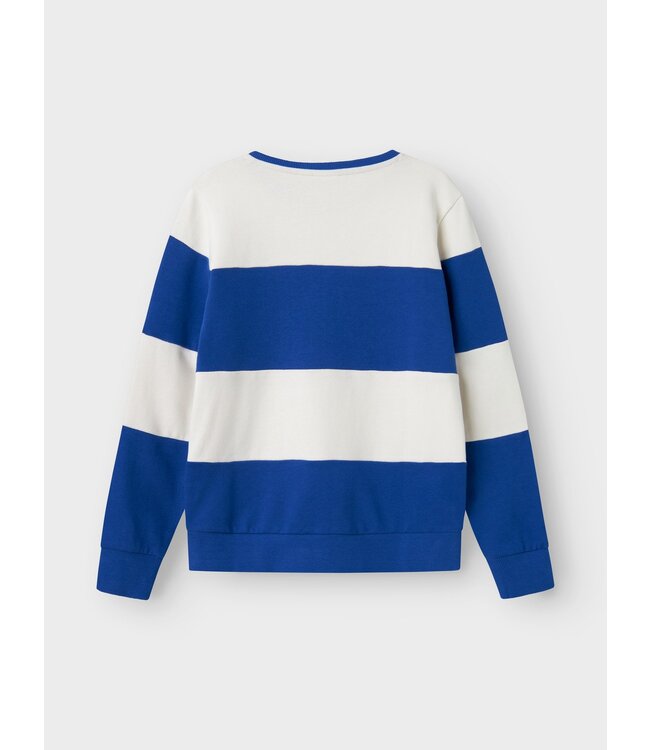 Name it winter sweater jongens - blauw - NkmPfungi