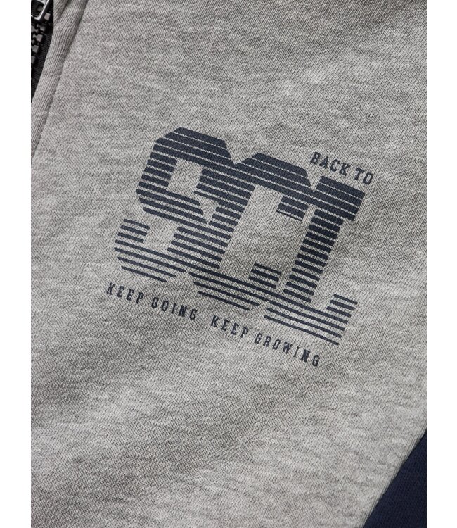 Name it winter sweat vest jongens - grijs - NkmLenno