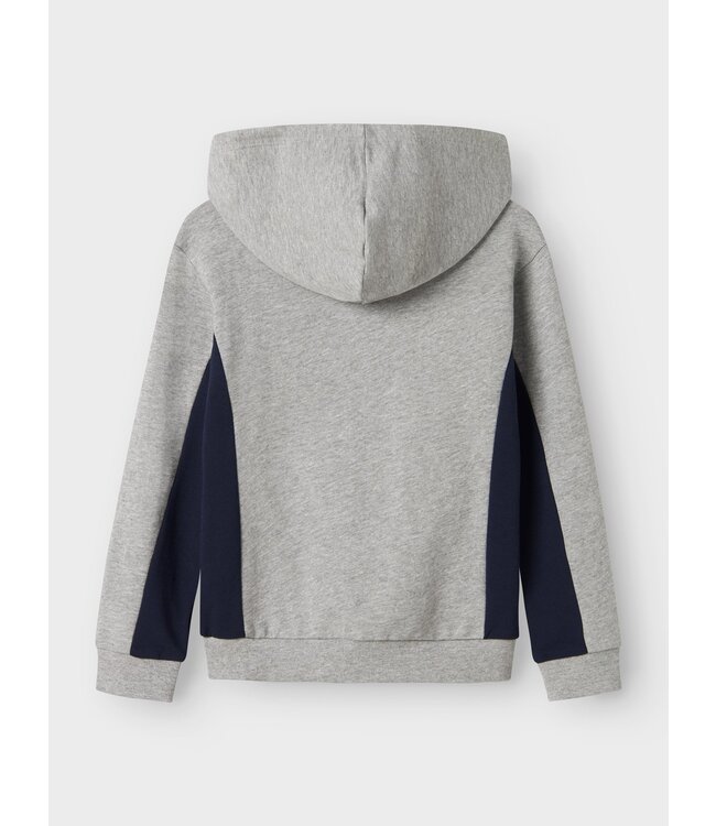 Name it winter sweat vest jongens - grijs - NkmLenno