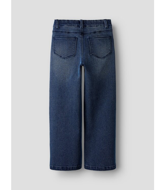 Name it winter jeans broek meisjes - blauw - NkfSalli - wide leg fit