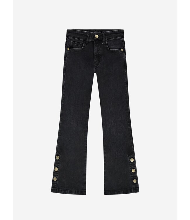 Nik&Nik winter jeansbroek meisjes - grijs denim - Saar