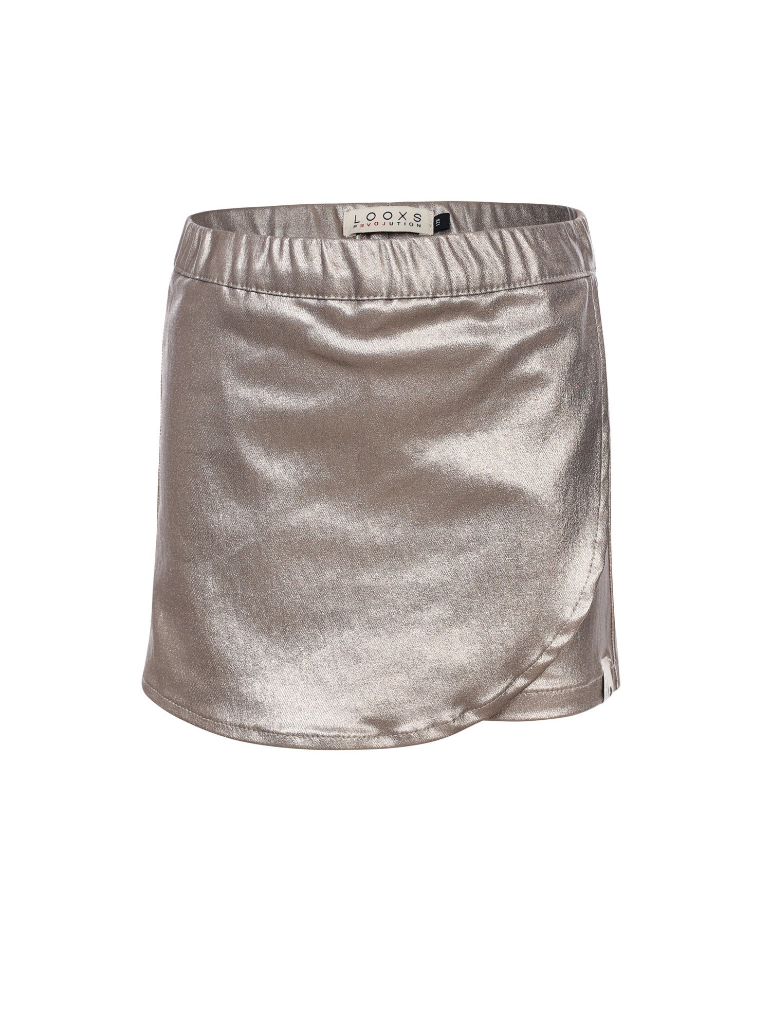 LOOXS Little winter rok meisjes - beige - metallic afbeelding