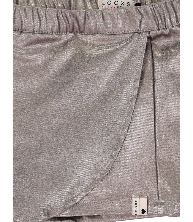 LOOXS Little winter rok meisjes - beige - metallic