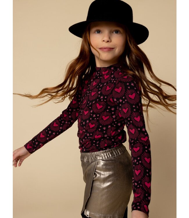 LOOXS Little winter rok meisjes - beige - metallic