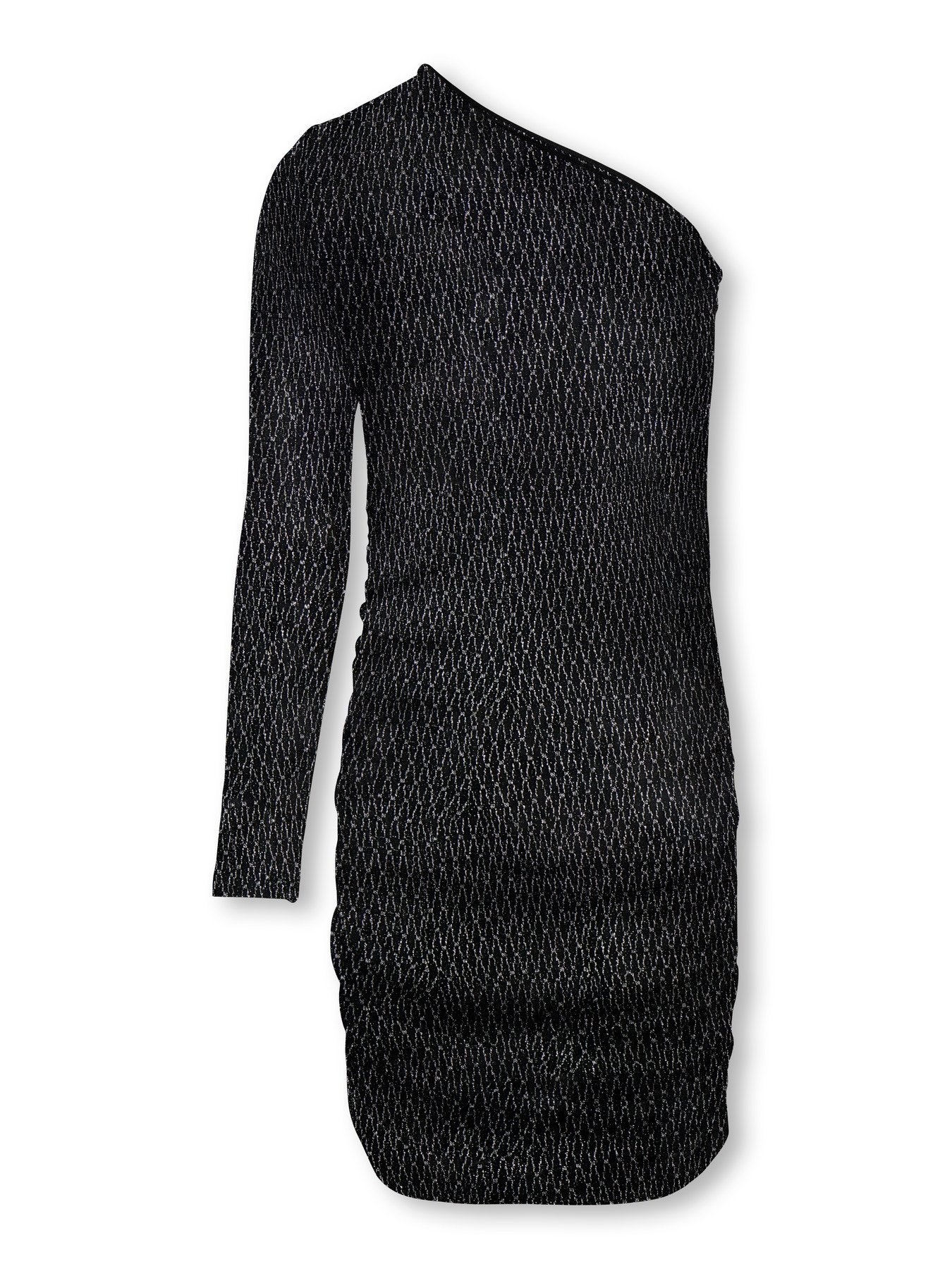 Kids ONLY winter jurk meisjes - zwart - KogQueen - regular fit, glitter afbeelding
