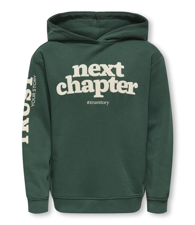 Kids ONLY winter hoodie meisjes - groen - KogDiana