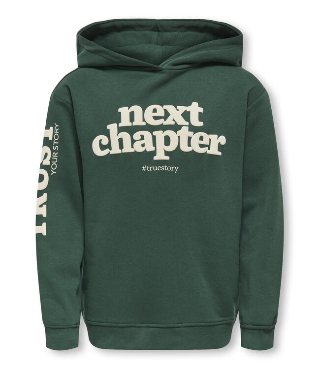 Kids ONLY winter hoodie meisjes - groen - KogDiana