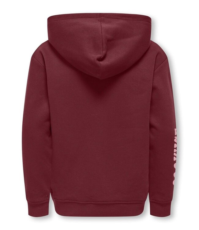 Kids ONLY winter hoodie meisjes - rood - KogDiana