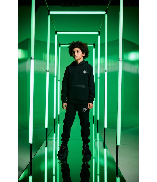 Malelions winter tracksuit jongens - zwart - Sport Counter + GRATIS PET!