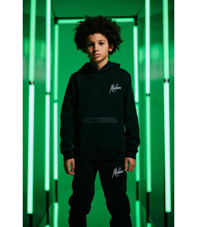 Malelions winter tracksuit jongens - zwart - Sport Counter + GRATIS PET!