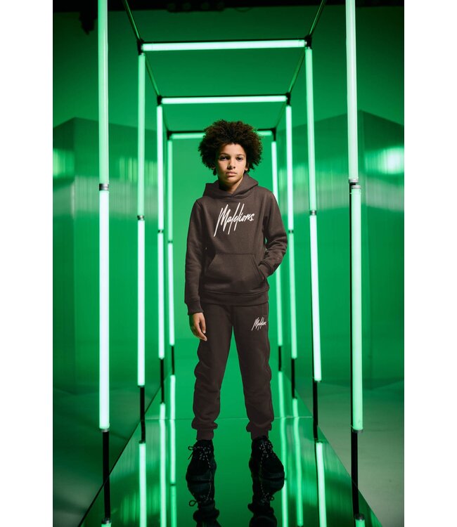 Malelions winter tracksuit jongens - grijs - Essentials + GRATIS PET!