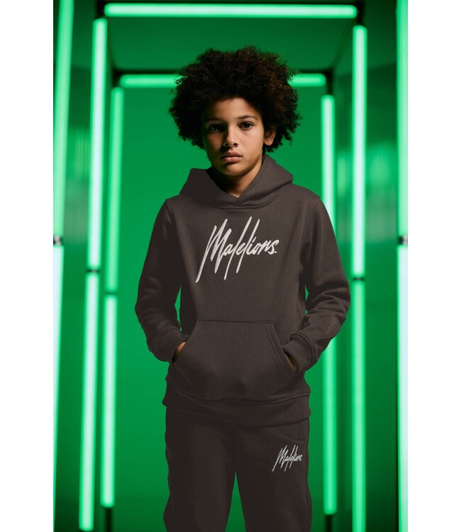 Malelions winter tracksuit jongens - grijs - Essentials + GRATIS PET!