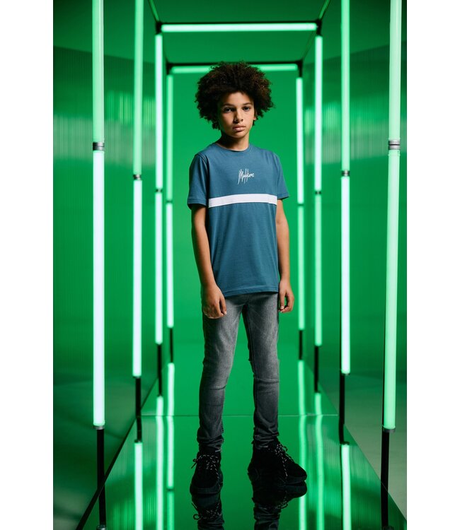 Malelions winter t-shirt jongens - blauw - Tube