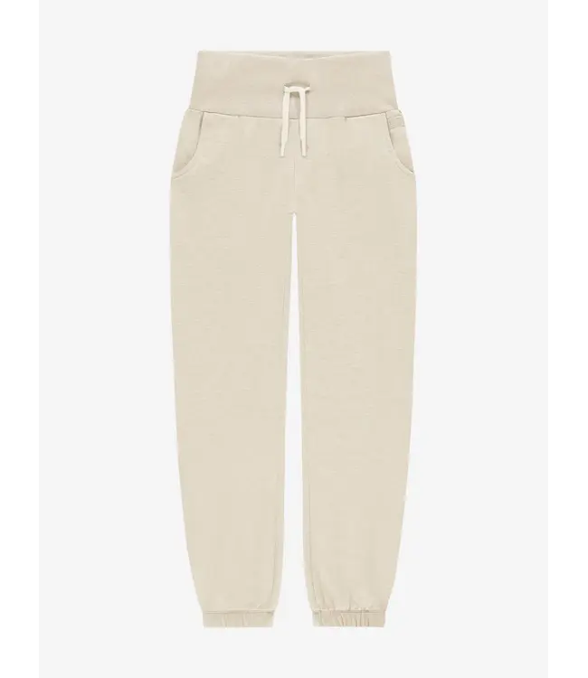 Nik&Nik zomer sweat broek meisjes - taupe - Ivy