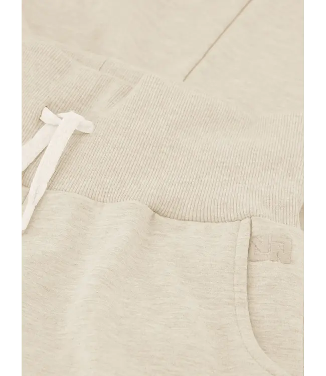 Nik&Nik zomer sweat broek meisjes - taupe - Ivy