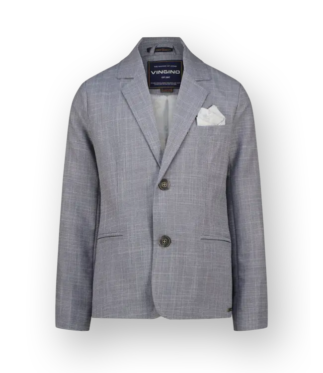 Vingino zomer blazer jongens - blauw - Tito