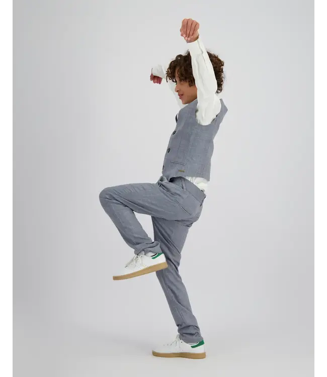 Vingino zomer gilet jongens - blauw - Ninfa