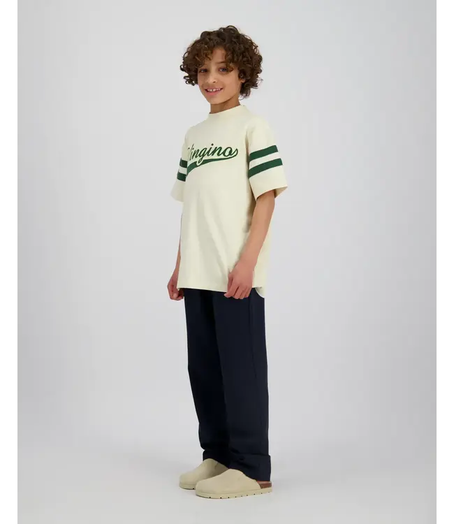 Vingino zomer t-shirt jongens - off white - Hoyt - oversized