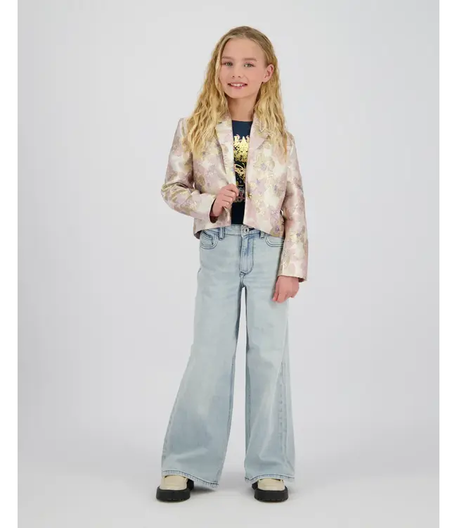 Vingino zomer blazer meisjes - beige - Tooske