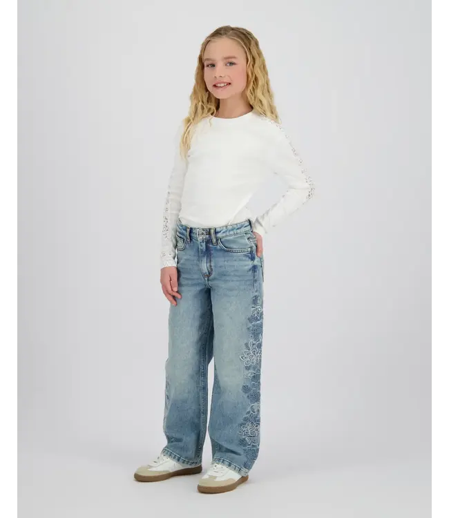 Vingino zomer t-shirt meisjes - wit - Jaisi