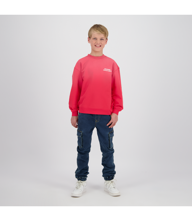 Raizzed zomer sweater jongens - rood - Nover - boxy fit