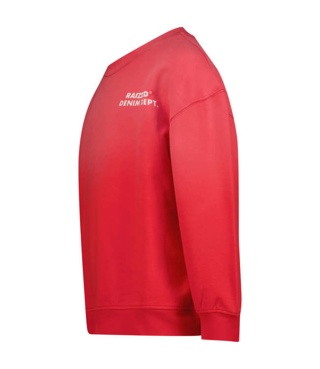 Raizzed zomer sweater jongens - rood - Nover - boxy fit