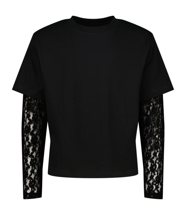 Raizzed zomer t-shirt meisjes - zwart - Tanya