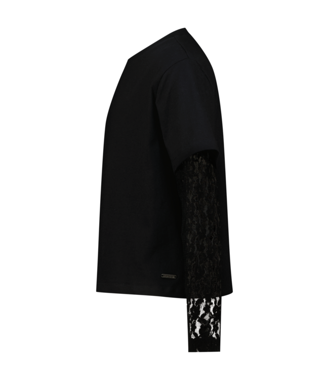 Raizzed zomer t-shirt meisjes - zwart - Tanya