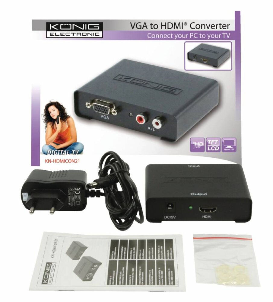 König König KN-HDMICON21 König König KN-HDMICON21