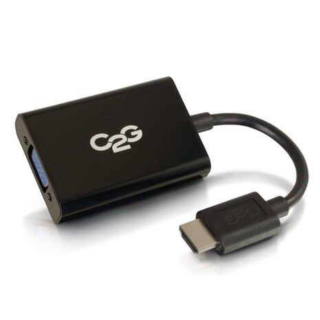 C2G C2G HDMI naar VGA en Stereo Audio Adapter Converter Dongle