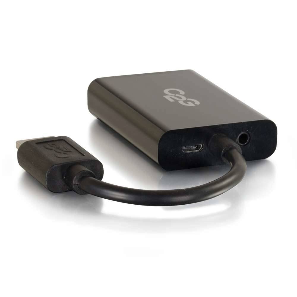 C2G C2G HDMI naar VGA en Stereo Audio Adapter Converter Dongle C2G C2G HDMI naar VGA en Stereo Audio Adapter Converter Dongle