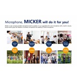 Micker Pro draadloze microfoon
