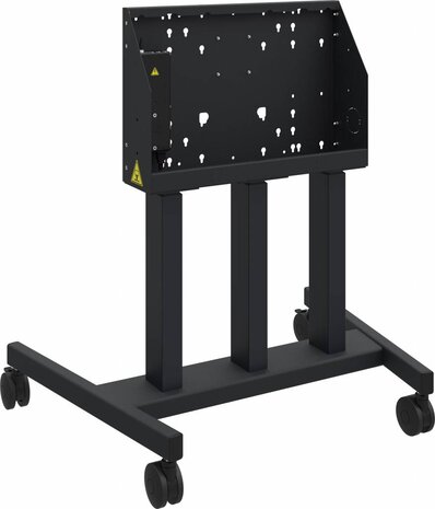 Smartmetals Electrisch verstelbare vloerlift op wielen met anti-collision voor touch screens tot 98" max 180kg