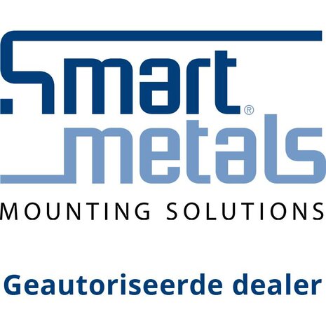 Smartmetals SmartMetals universele muurbeugel 60-90 cm wit Smartmetals SmartMetals universele muurbeugel 60-90 cm wit