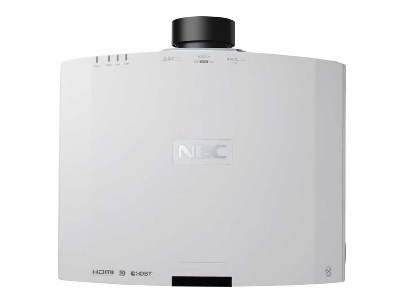 NEC NEC PA703W WXGA installatie beamer met lens