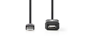 Nedis Nedis USB verlengkabel 10 meter Nedis Nedis USB verlengkabel 10 meter