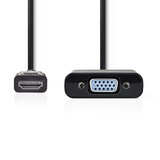 Nedis Nedis VGA-HDMI kabel 20 cm Nedis Nedis VGA-HDMI kabel 20 cm