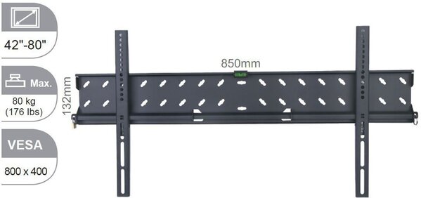 Vivolink Vivolink schermwandbeugel L 42"-80" Vivolink Vivolink schermwandbeugel L 42"-80"