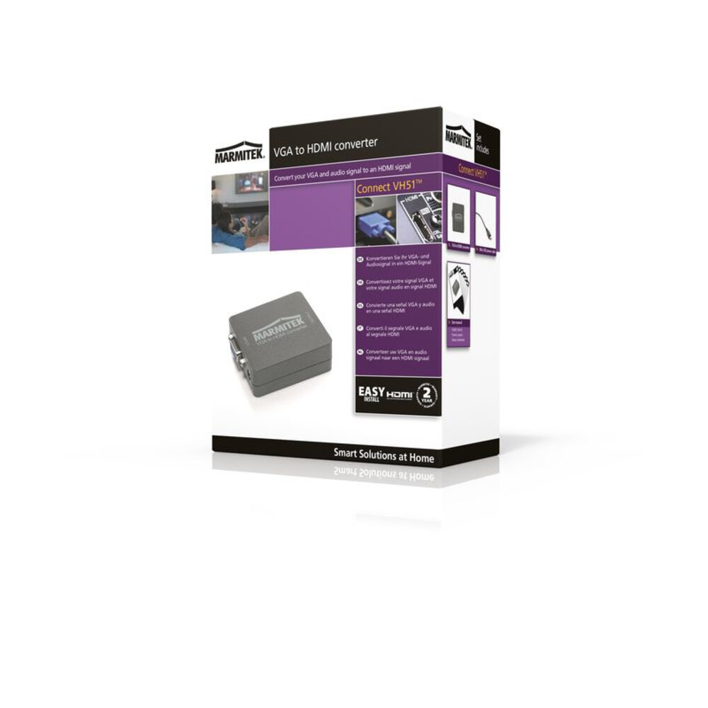 Marmitek Marmitek VH51 VGA naar HDMI converter Marmitek Marmitek VH51 VGA naar HDMI converter