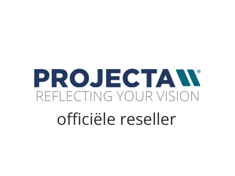Projecta Projecta Slimscreen video mat wit projectiescherm