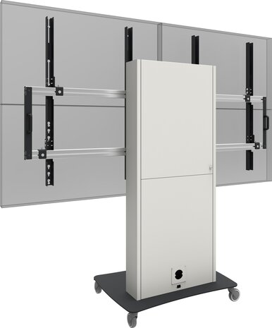 Smartmetals SmartMetals Mobiele VideoWall elektrische hoogteverstelling