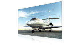 LG Electrisch verstelbare 110 inch videowall LG Electrisch verstelbare 110 inch videowall