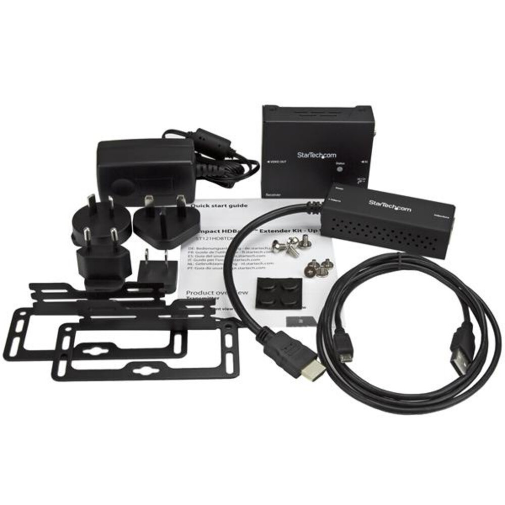 StarTech.com StarTech.com ST121HDBTDK HDBaseT extender set met compacte transmitter