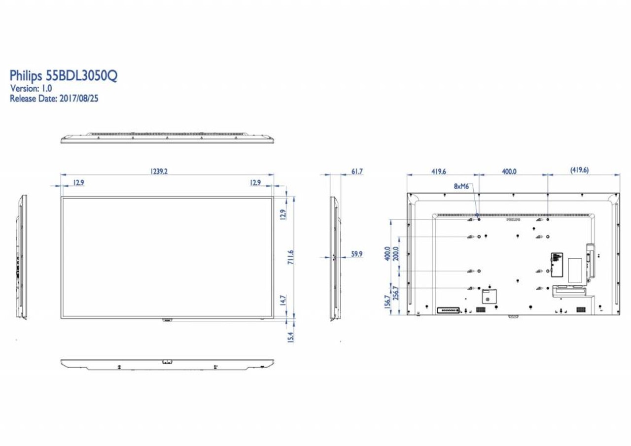 Philips Philips 55BDL3050Q/00 Q-line 4K UHD display