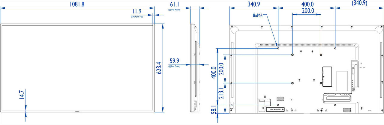 Philips Philips BDL4830QL/00 Q-line FHD Display Philips Philips BDL4830QL/00 Q-line FHD Display