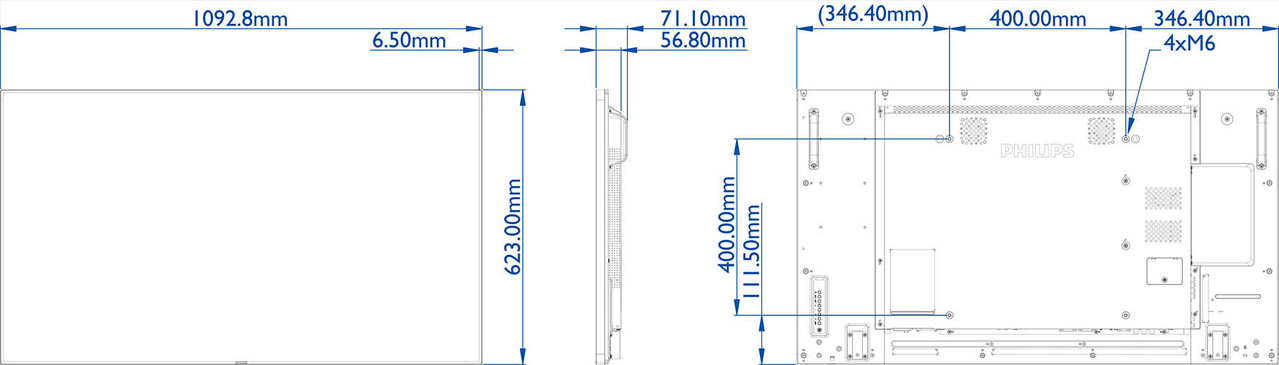 Philips Philips 49BDL5055P/00 P-line Full HD display Philips Philips 49BDL5055P/00 P-line Full HD display
